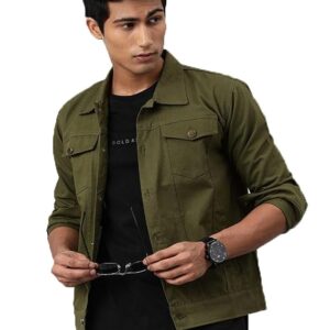 HBO Men's Denim Short Length Jacket